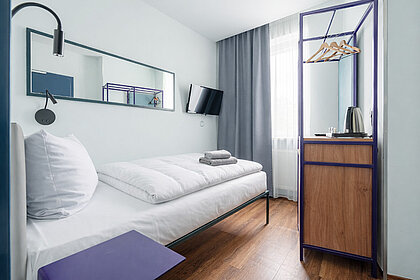 bequemer Launch-Sessel im günstigen Hotel Schreder München – komfortabel, sauber und perfekt für Geschäftsreisende