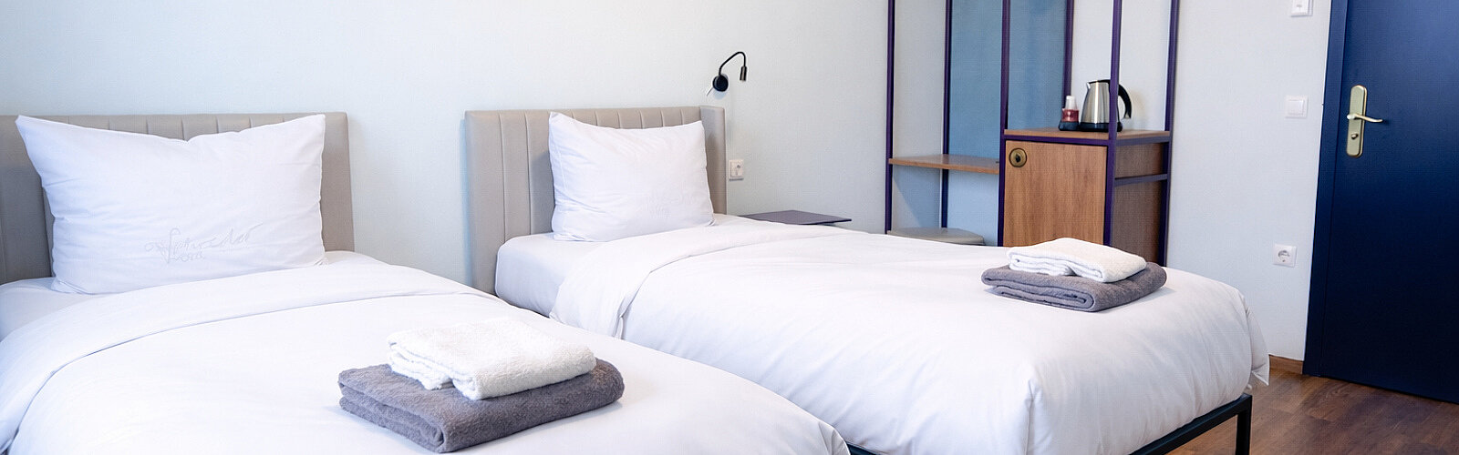 Economy Doppelzimmer für günstige Übernachtung in München - sogar mit Komfort
